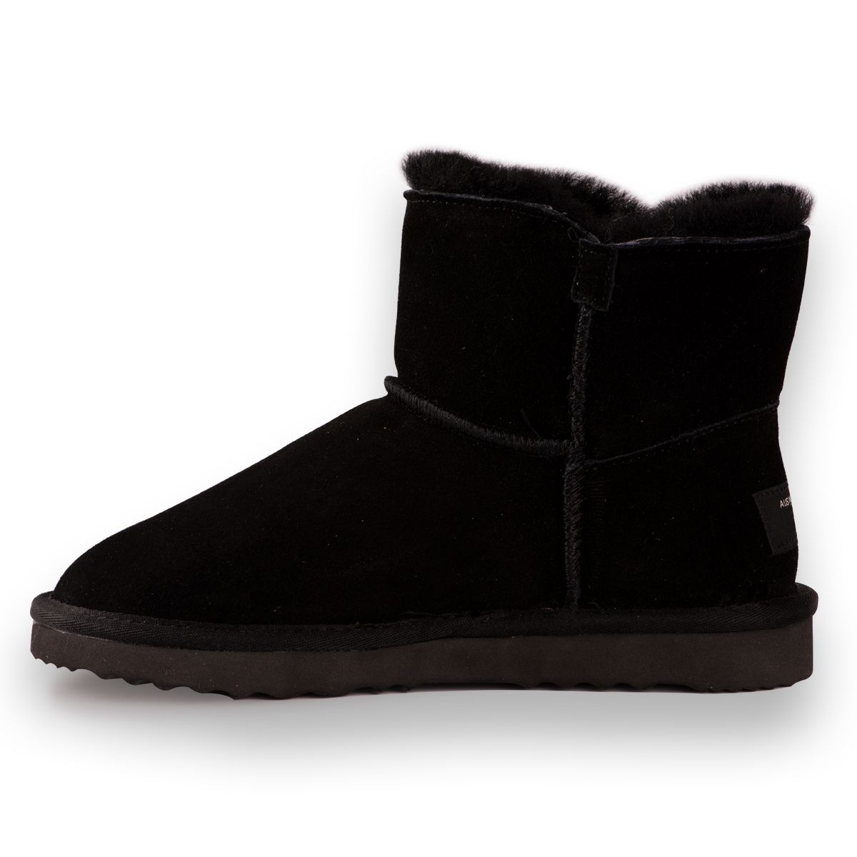 Button featured sheepskin boot – easy to slip on

Full leather Suede upper -Water Resistant
Soft premium genuine Australian Sheepskin wool lining 
Sustainably sourced and eco-friendly processed 
Unisex boots – button trim for that extra fashion kick 
Rubber High-density EVA blend outsole - making it lighter, softer and more durable 
Double stitching and reinforced heel 
Sheepskin breathes allowing feet to stay warm in winter and cool in summer 
100% brand new and high quality, comes in a branded box, suitable for a gift