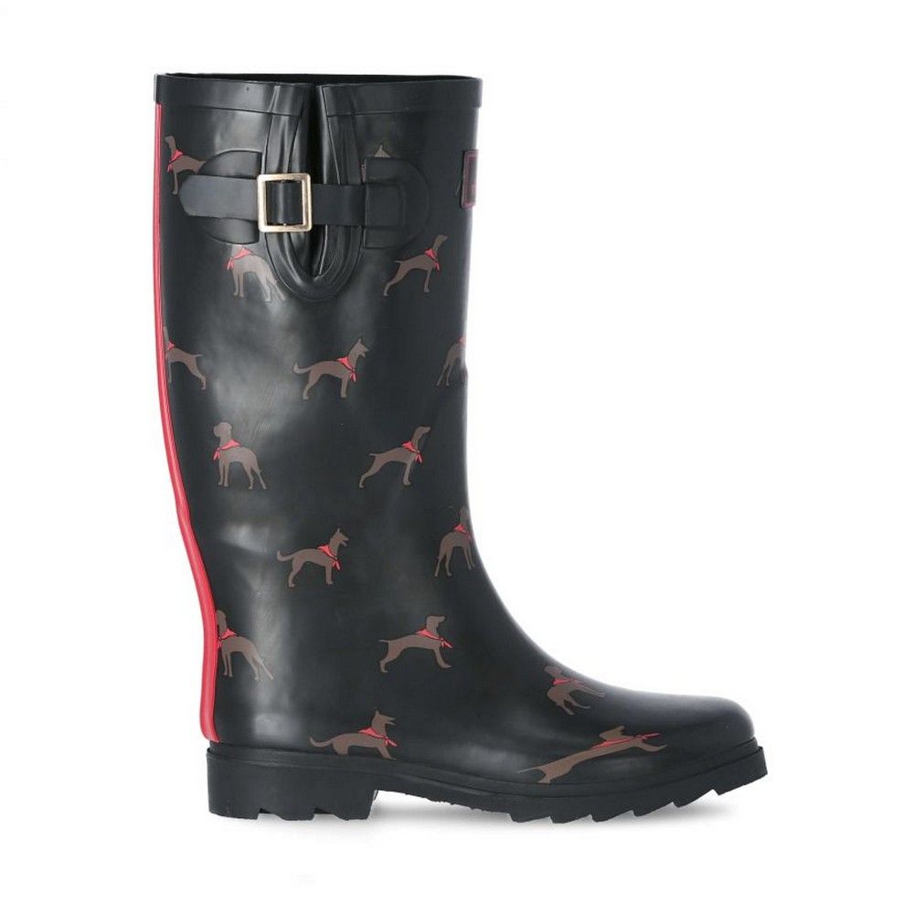 Upper rubber. Lining textile. Midsole EVA. Outsole Rubber. Bright and bold striped wellies.