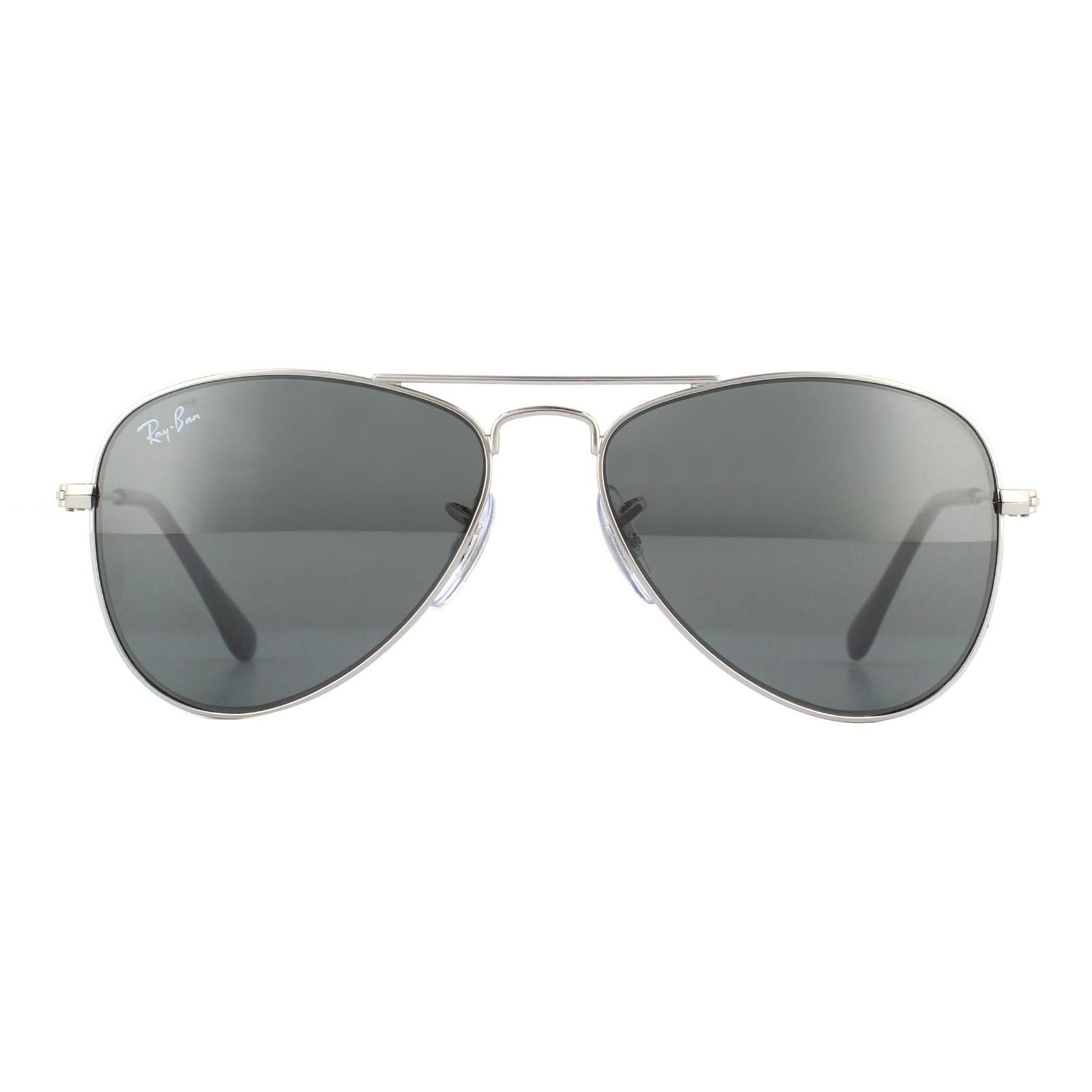 Ray-Ban Junior Sunglasses 9506 212/6G Silver Mirror