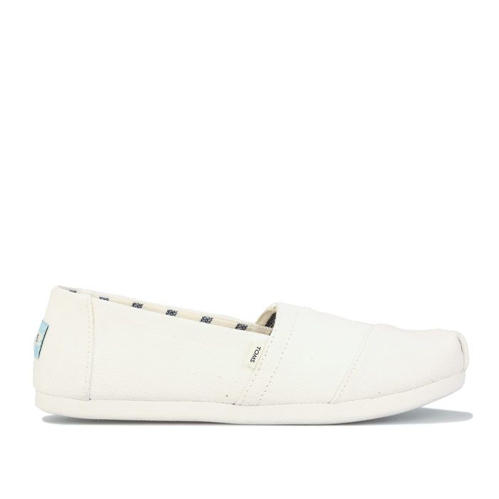 Women's Toms Classics Canvas Pumps in White