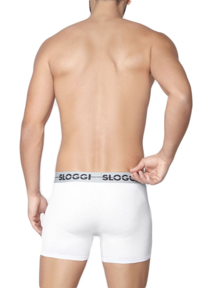 These super soft cotton boxers by Sloggi are the perfect fit, with their fashionable elasticated waist band. With the short leg and soft edges, these are both modern and comfortable, making them ideal!
