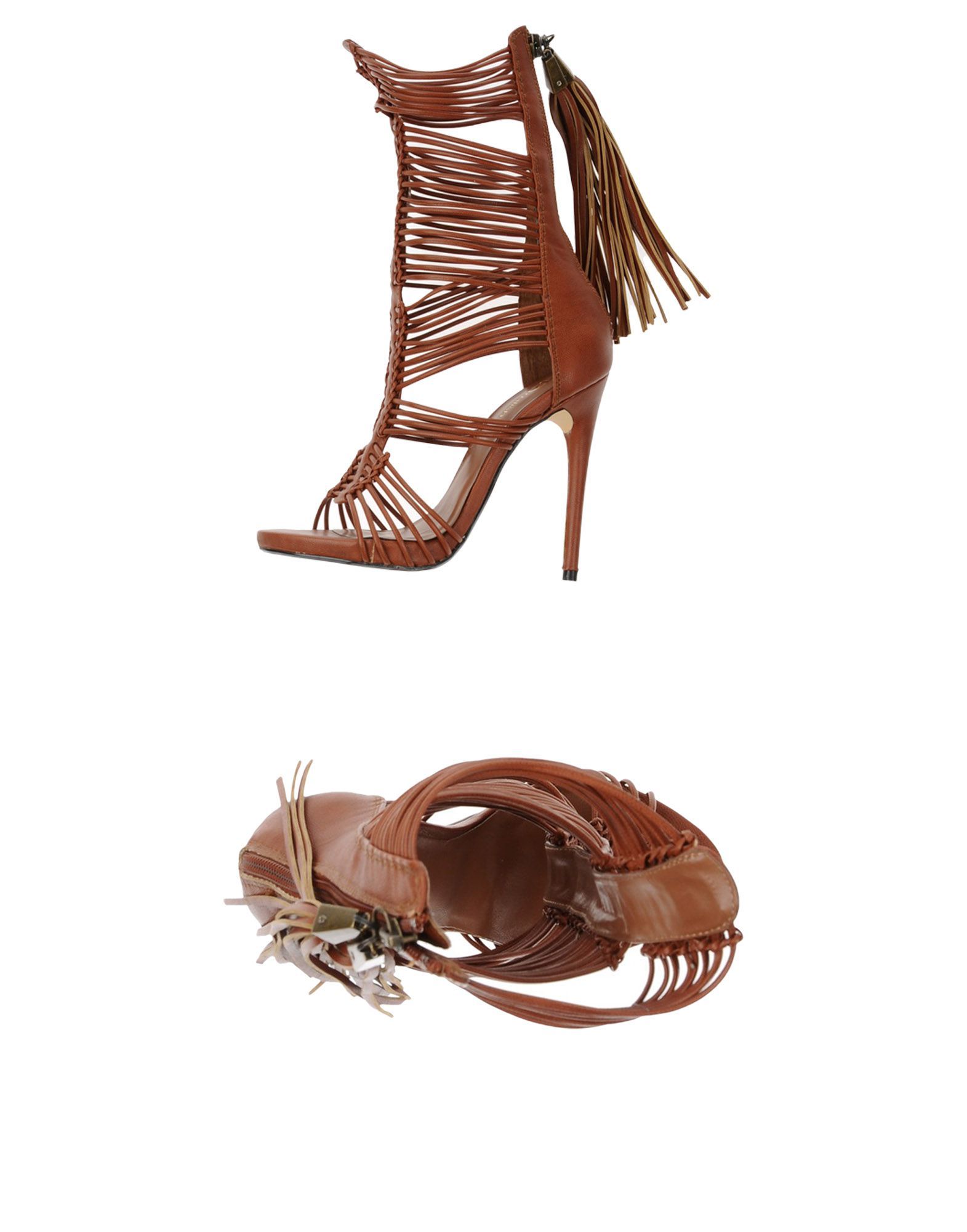 faux leather, no appliqu�s, solid colour, zip, round toeline, stiletto heel, fully lined, rubber sole, gladiator