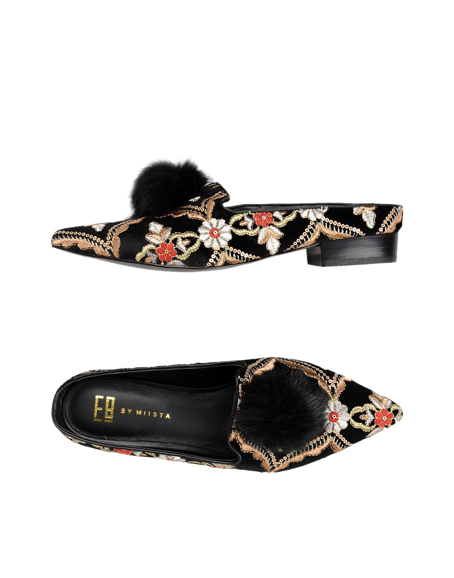 velvet, embroidered detailing, sequinned, multicolour pattern, narrow toeline, leather lining, rubber sole, square heel, mules