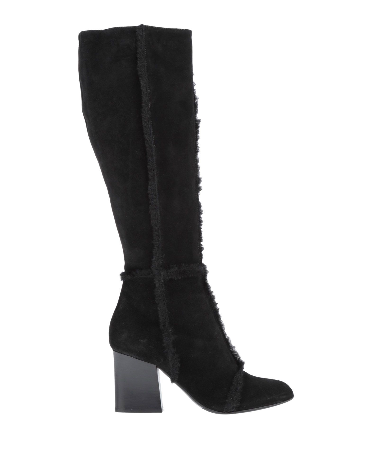 Emporio Armani Black Leather Boots