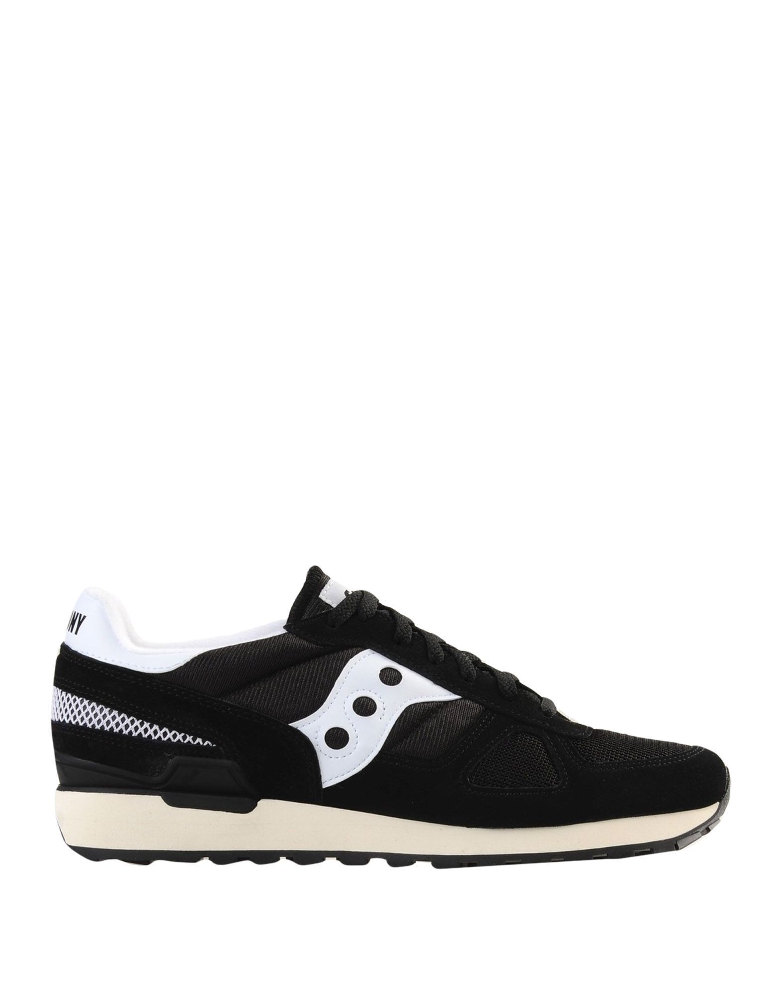 Saucony Black Leather Sneakers