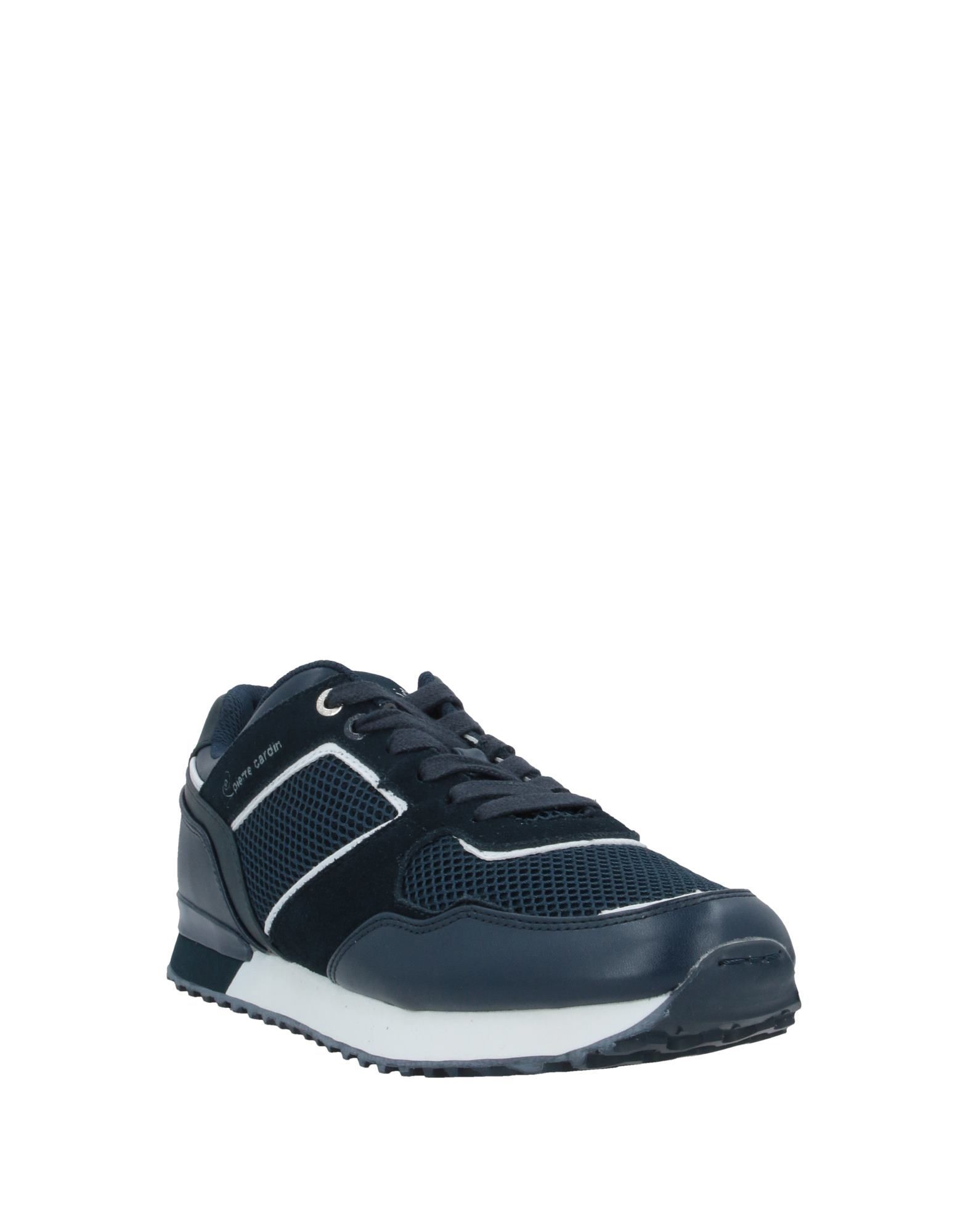 Pierre Cardin Dark Blue Leather Sneakers