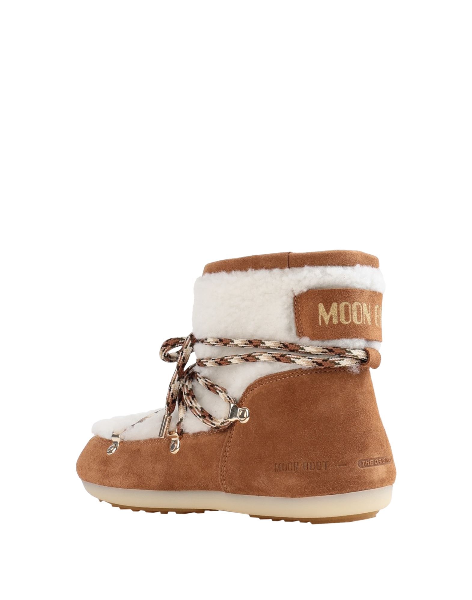 suede effect, logo, two-tone, laces, round toeline, flat, lined in goat hair, rubber sole, ski/snowboard, lifestyle, contains non-textile parts of animal origin