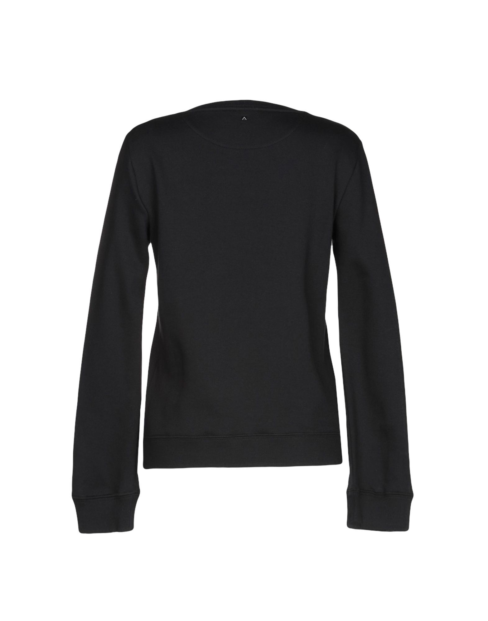 contrasting applications, solid colour, round collar, long sleeves, no pockets