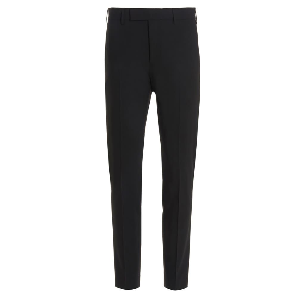 'Dieci' stretch wool trousers featuring a comfort-style leg.