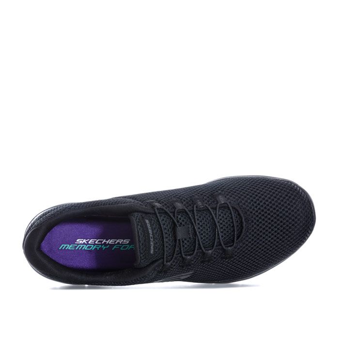 Women's Skechers Summits Quick Lapse Trainers In Black