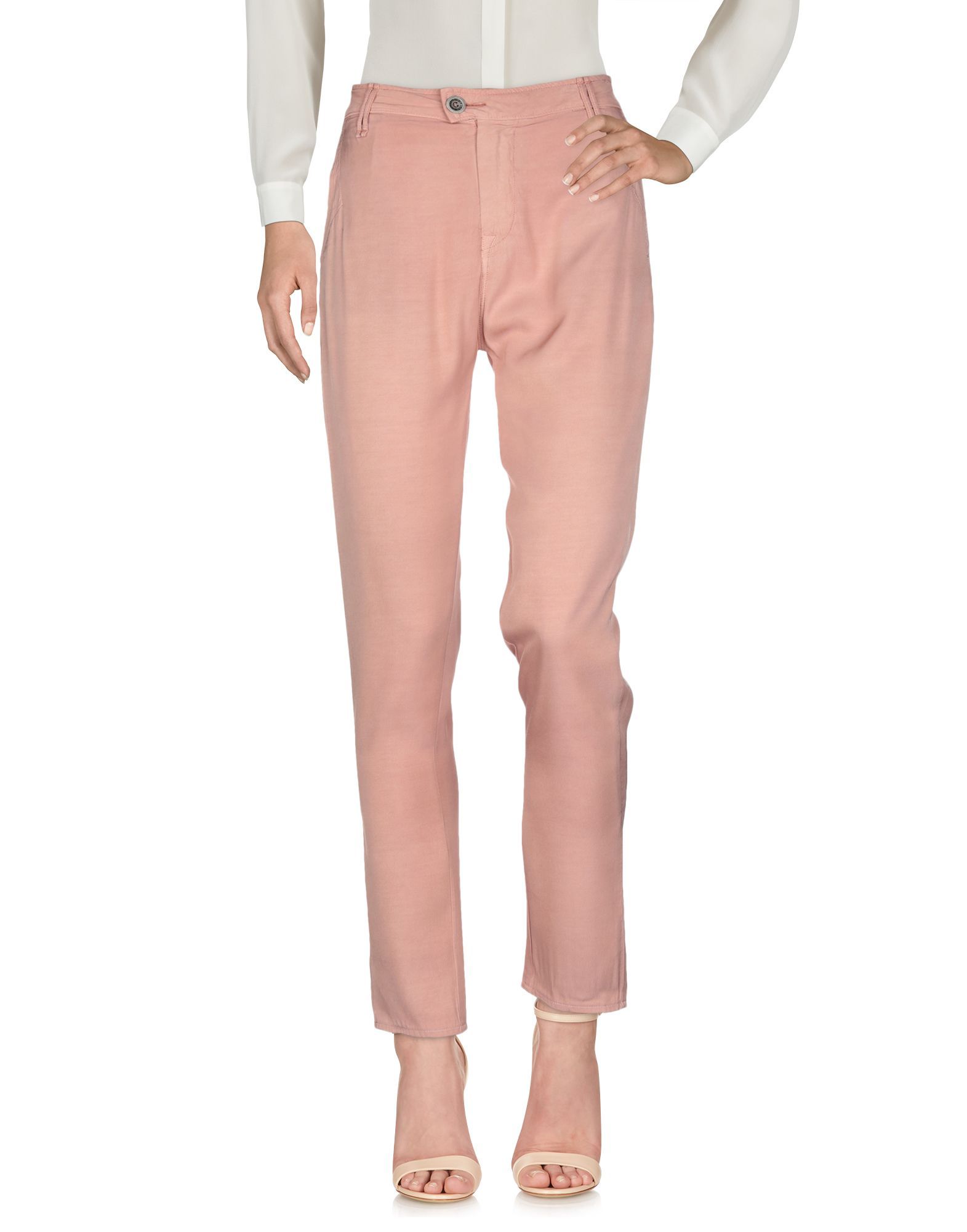 Trousers Women's Cycle Pastel Pink Viscose