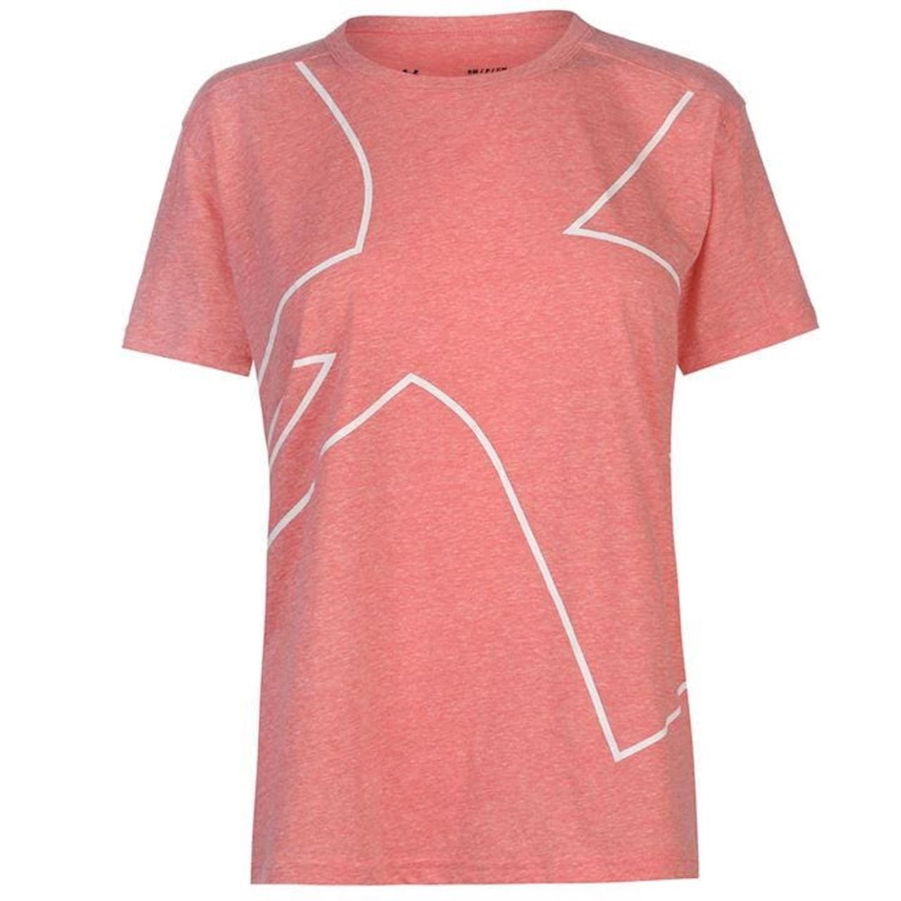 The Under Armour Womens Triblend Graphic T-Shirt comes made from Charged cotton Tri Blend material which offers a soft feel for comfort. Sweat wicking properties help keep you dry and comfortable, whilst the crew neck and short sleeves deliver a non-restrictive fit. Anti odour technology prevents the growth of odour-casuing bacteria, to keep you fresher for longer.
