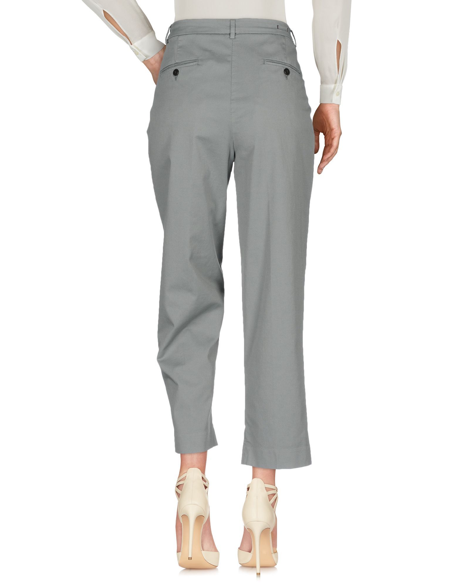 plain weave, no appliqués, two-tone, high waisted, regular fit, straight leg, button, zip, multipockets, stretch, chinos