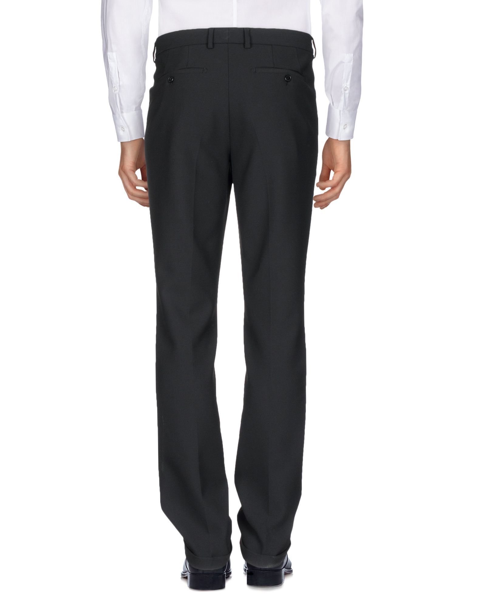 Versace Collection Black Regular Fit Tailored Trousers