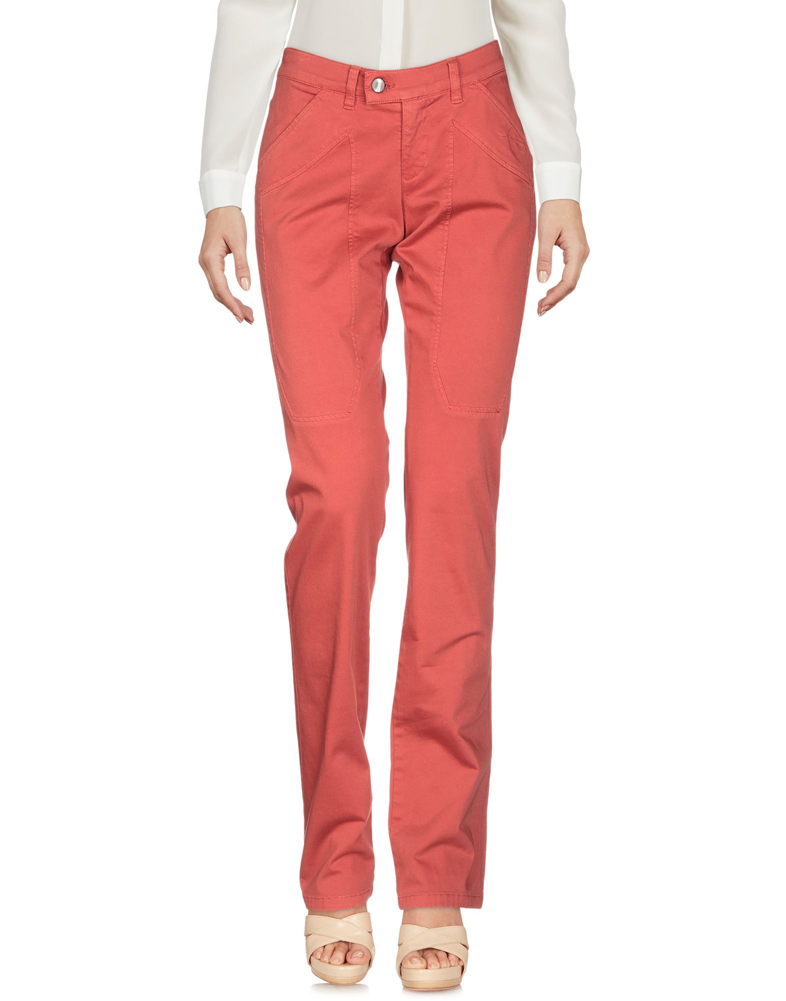 plain weave, logo, basic solid colour, low waisted, regular fit, straight leg, button, zip, multipockets, stretch, 5 pocket