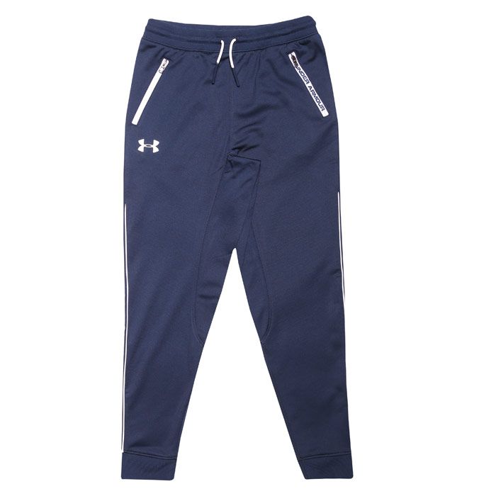 Boys' Under Armour Junior Pennant Tapered Jog Pant in Navy