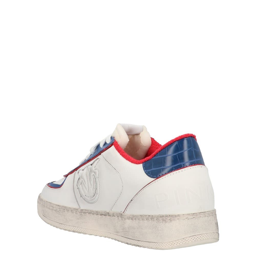Bondy 2 basket'  lace-up leather sneakers.