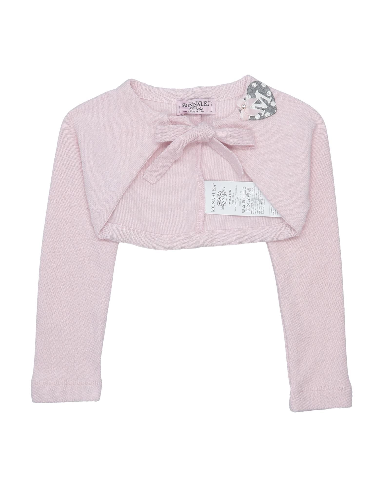 KNITWEAR Monnalisa Bebe' Light pink Girl Cotton