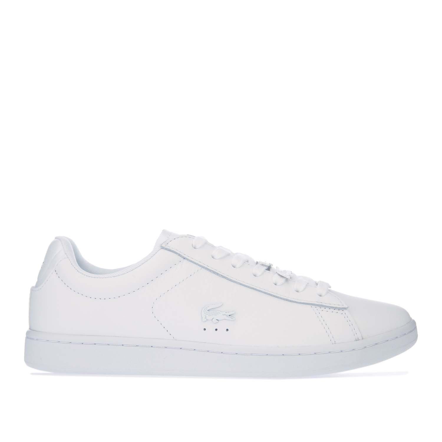 Manier taxi kans Lacoste Carnaby EVO-sneakers voor dames, wit