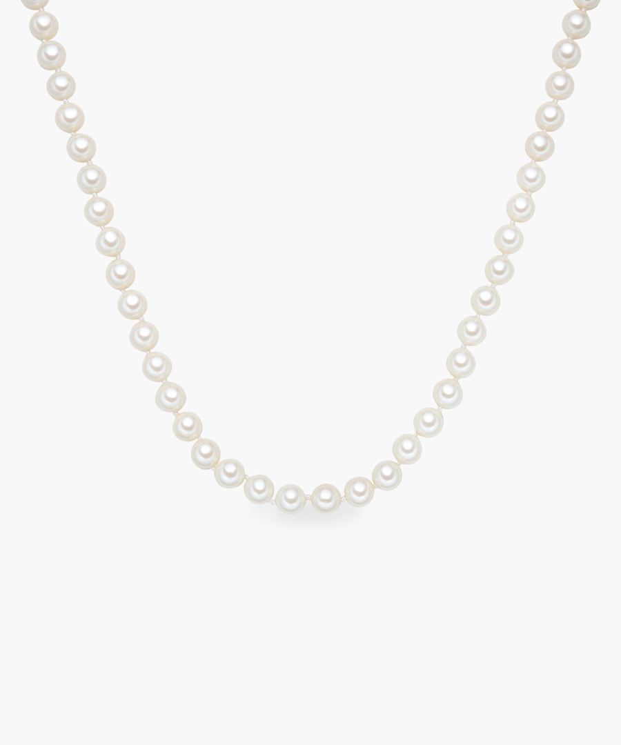 Organic pearls necklace