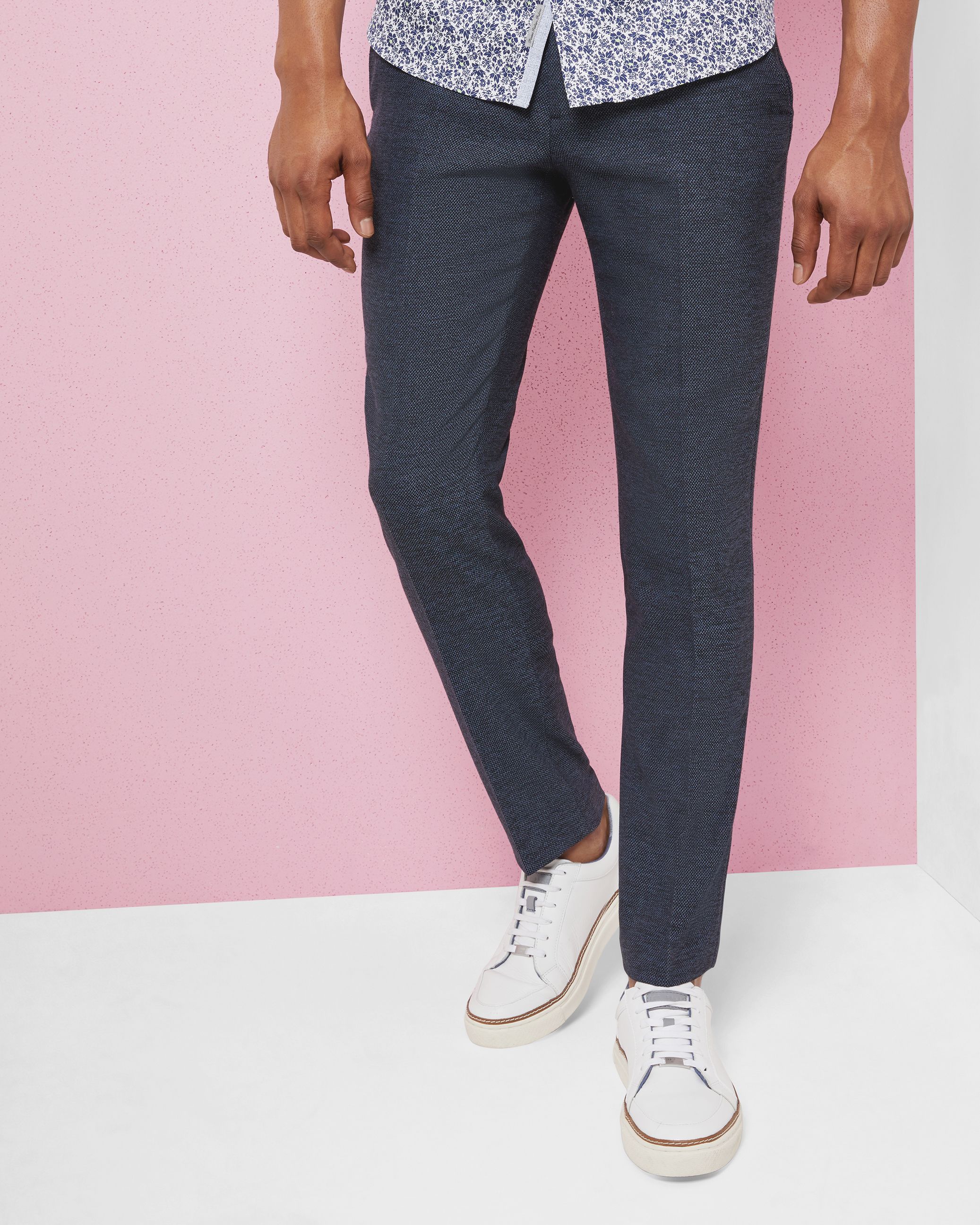 ted baker semi plain trousers