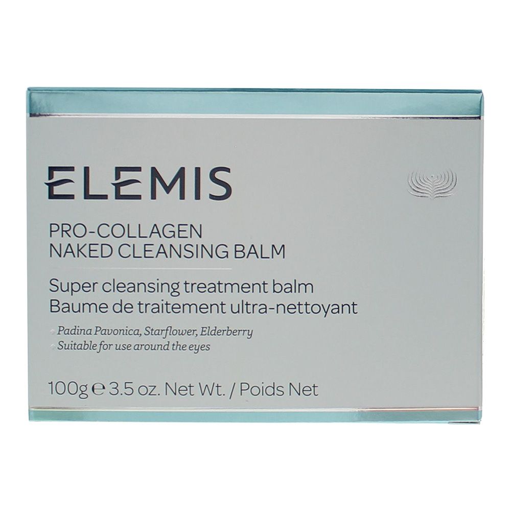 The Elemis Pro-Collagen Naked Cleansing Balm is a fragrance-free cleansing balm that melts away make up and removes impurities to leave a glowing complexion. The balm effectively removes waterproof make up and liquid lipsticks, whilst avoiding stripping the skin of moisture or irritating eyes. Formulated from a blend of moisturizing oils rich in fatty acids the balm acts as an anti-aging cleanser, that helps to smooth fine lines and wrinkles.