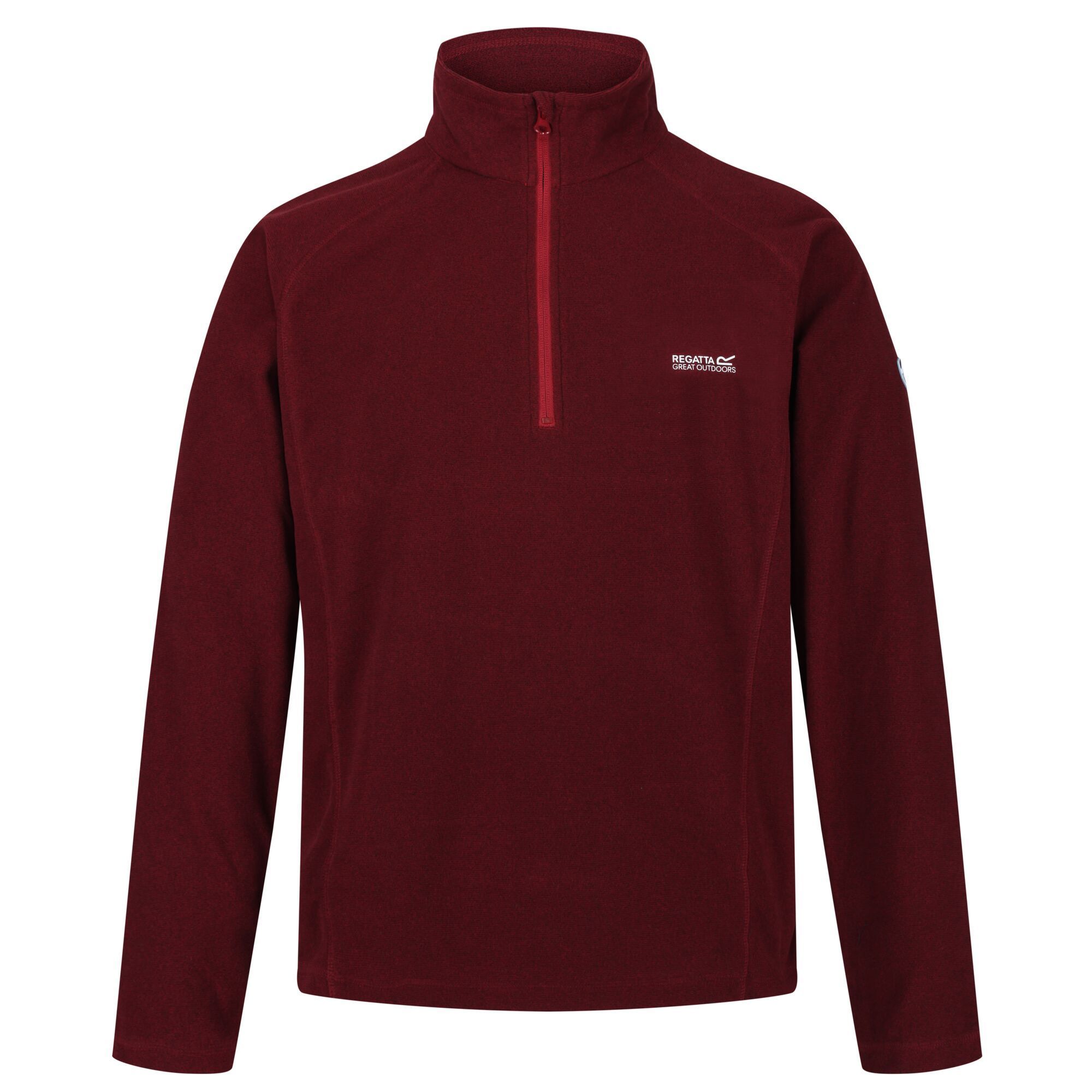 100% fleece. Mid layer fleece jacket with half zip neck. Brushed back fabric for extra warmth. Funnel neck. Regatta Mens sizing (chest approx): XS (35-36in/89-91.5cm), S (37-38in/94-96.5cm), M (39-40in/99-101.5cm), L (41-42in/104-106.5cm), XL (43-44in/109-112cm), XXL (46-48in/117-122cm), XXXL (49-51in/124.5-129.5cm), XXXXL (52-54in/132-137cm), XXXXXL (55-57in/140-145cm).