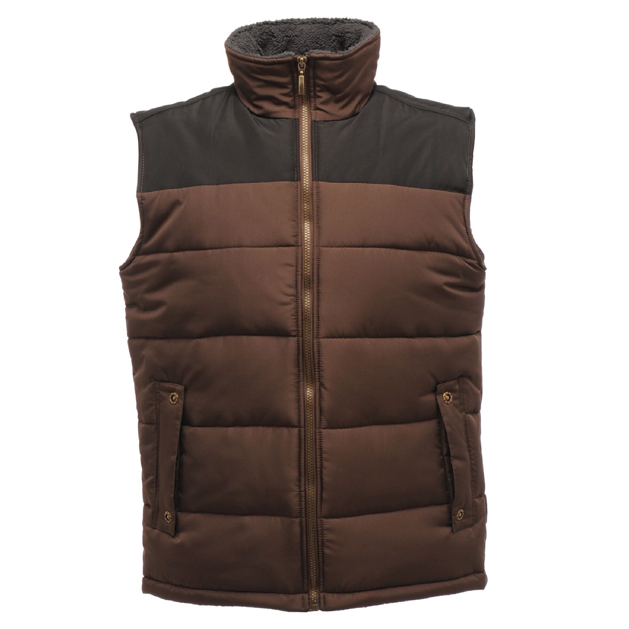 Quilted water repellent micro poplin. High pile fleece collar lining. Thermo-Guard insulation. Polyester taffeta lining. Self fabric shoulder overlay for strength. 2 lower pockets. Chest (to fit ins): XS - 35-36, S - 37-38, M - 39-40, L - 41-42, XL - 43-44, 2XL - 46-48, 3XL - 49-51.
