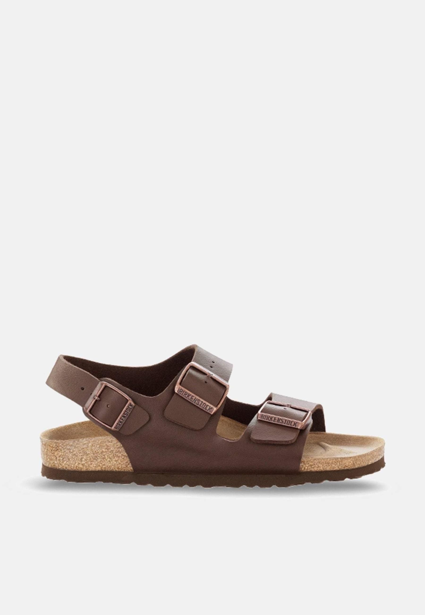 Birkenstock Milano Regular Fit Dark Brown 034701