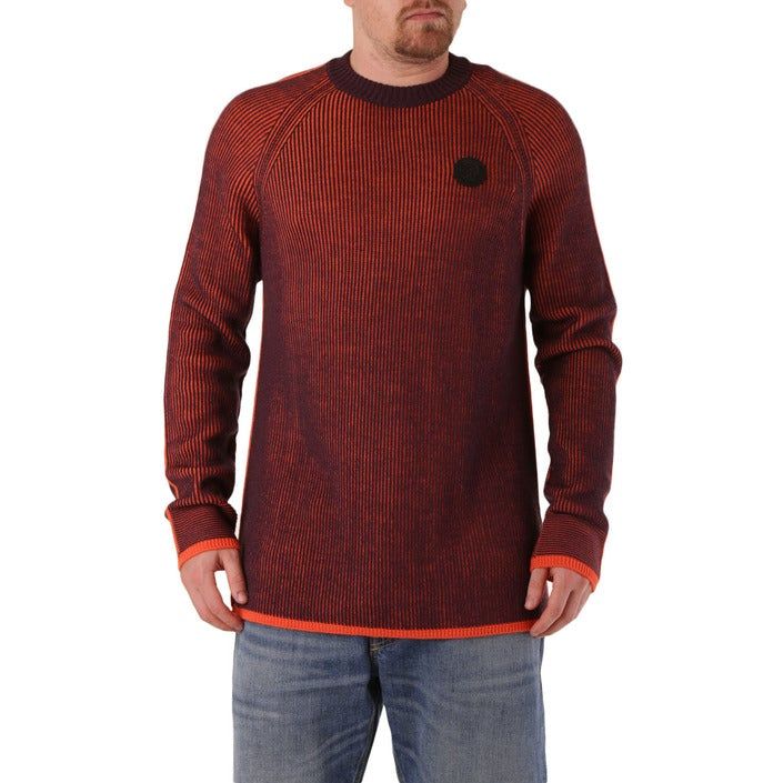 Brand: Diesel   Gender: Men   Type: Sweatshirts   Color: Orange   Pattern: Plain   Neckline: Round Neck   Sleeves: Long Sleeve   Fastening: Slip On   Season: Fall/winter