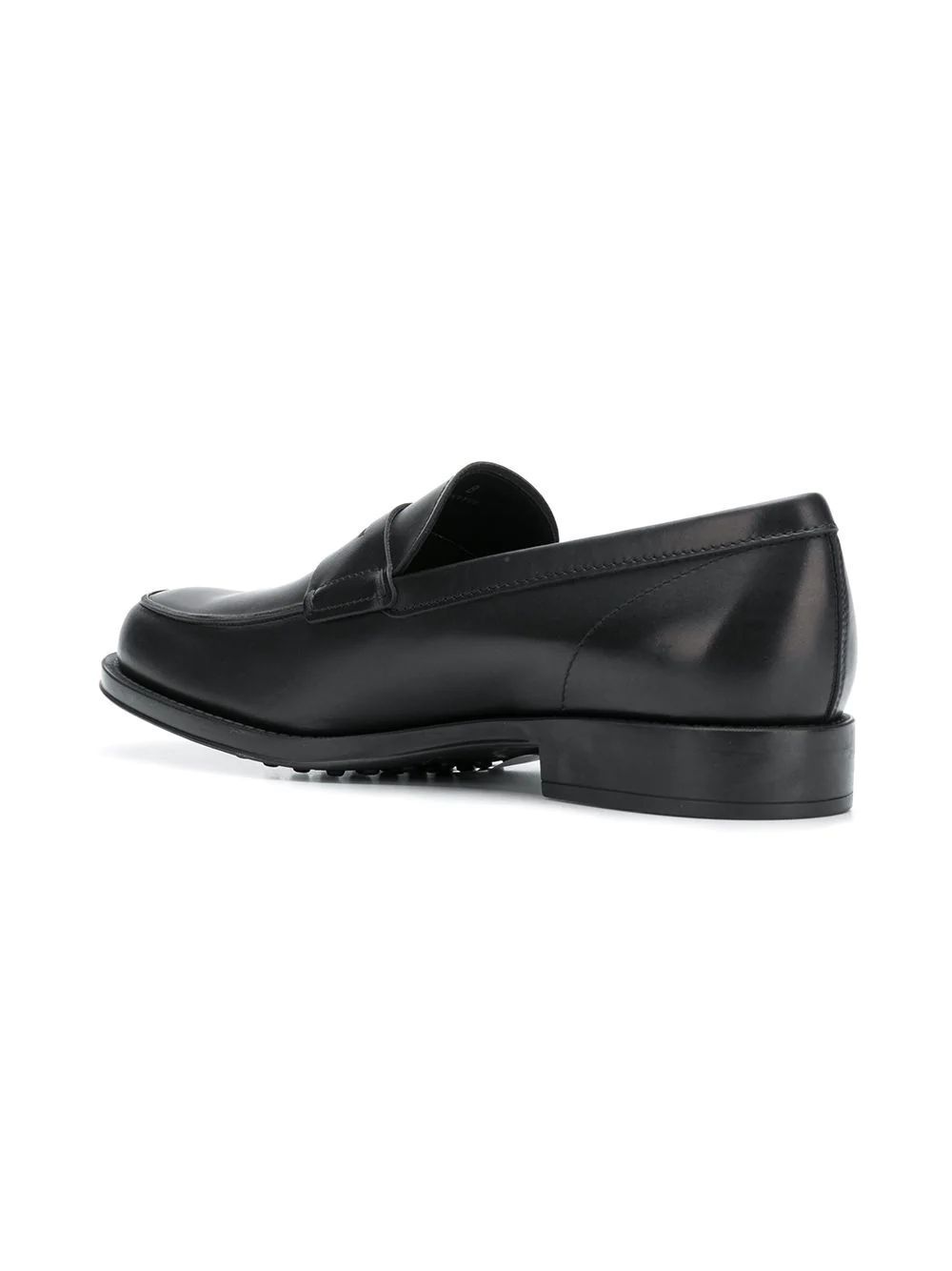 LOAFERS TOD'S, LEATHER 100%, color BLACK, Rubber sole, Heel 20mm, SS20, product code XXM0UD00640D90B999