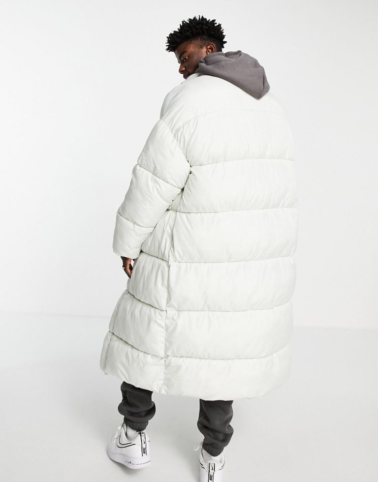 Jacket by COLLUSION Exclusive to ASOS High collar Press-stud placket Side pockets Oversized fit Unisex style Sold by Asos