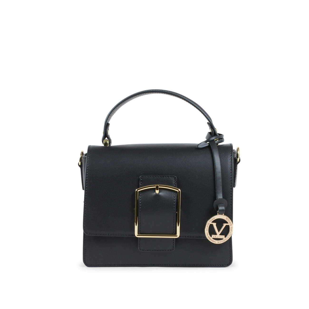 19V69 Italia Womens Handbag Black V505 52 RUGA NERO