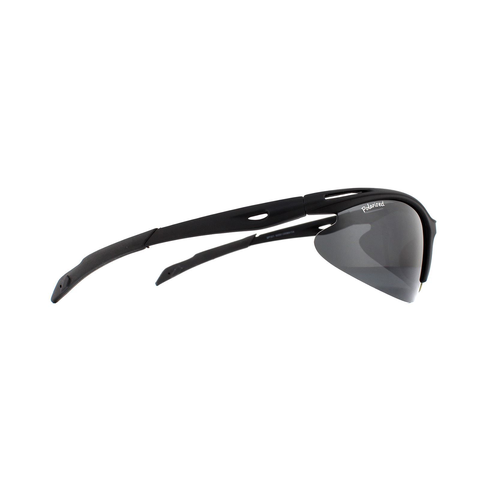 Montana Sunglasses SP301 Black Rubber Smoke Polarized are a lightweight semi-rimless style perfect for sports. Rubberised nose pads and temple tips ensure comfort and hold the sunglasses in place at all times. Polarized lenses guarantee comfort and eliminate glare to reduce eye strain.