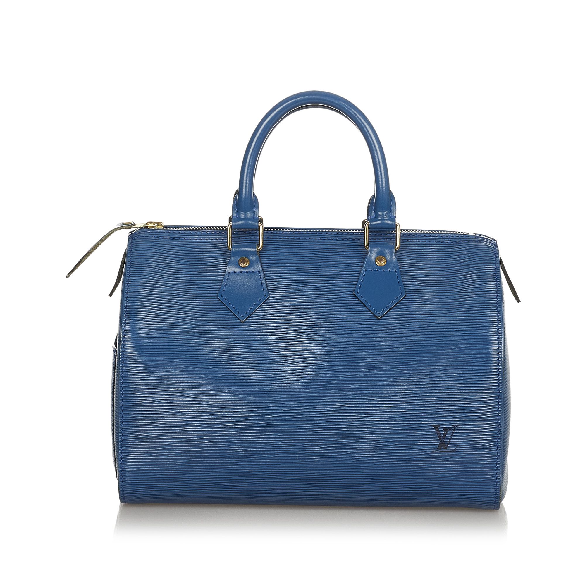 Vintage Louis Vuitton Epi Speedy 25 Blue