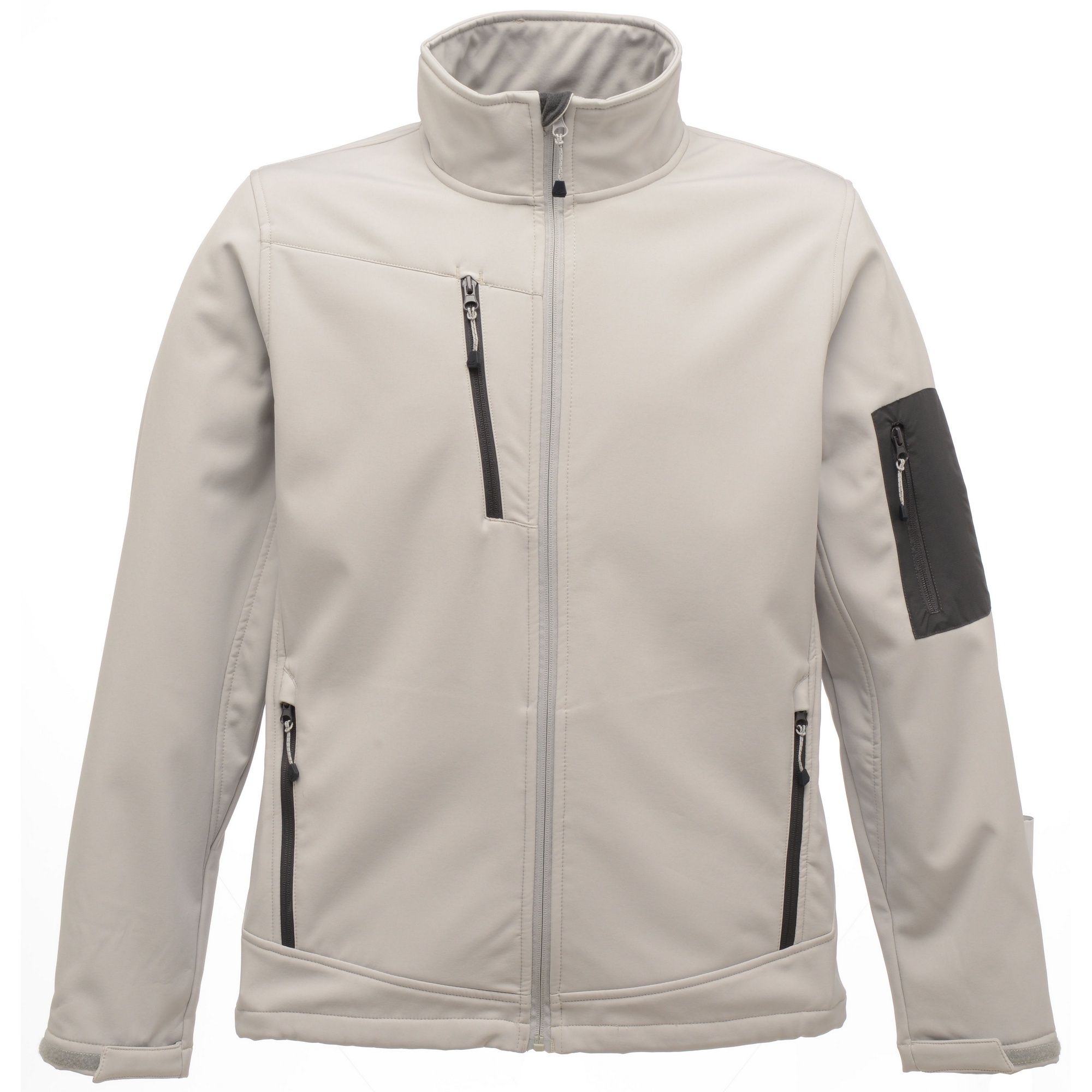 96% Polyester, 4% Elastane. 3 zipped lower and 1 chest pocket. 1 zipped sleeve pocket. Adjustable cuffs. Adjustable shockcord hem. Inner zip guard. Shaped fit (Women only). Fabric: Warm backed woven Softshell XPT waterproof and breathable 3 layer membrane fabric. Wind resistant membrane fabric. ATL durable water repellent finish. Regatta Womens sizing (bust approx): 6 (30in/76cm), 8 (32in/81cm), 10 (34in/86cm), 12 (36in/92cm), 14 (38in/97cm), 16 (40in/102cm), 18 (43in/109cm), 20 (45in/114cm), 22 (48in/122cm), 24 (50in/127cm), 26 (52in/132cm), 28 (54in/137cm), 30 (56in/142cm), 32 (58in/147cm), 34 (60in/152cm), 36 (62in/158cm).