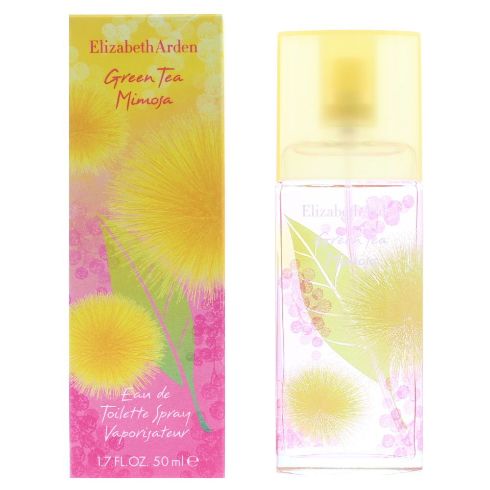 Green Tea Mimosa by Elizabeth Arden is a floral green fragrance for women. The fragrance features green tea citruses mimosa heliotrope and ambrette. Green Tea Mimosa was launched in 2016.