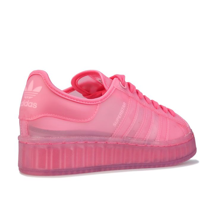 Women's adidas Superstar Jelly Trainers in Pink in Pink