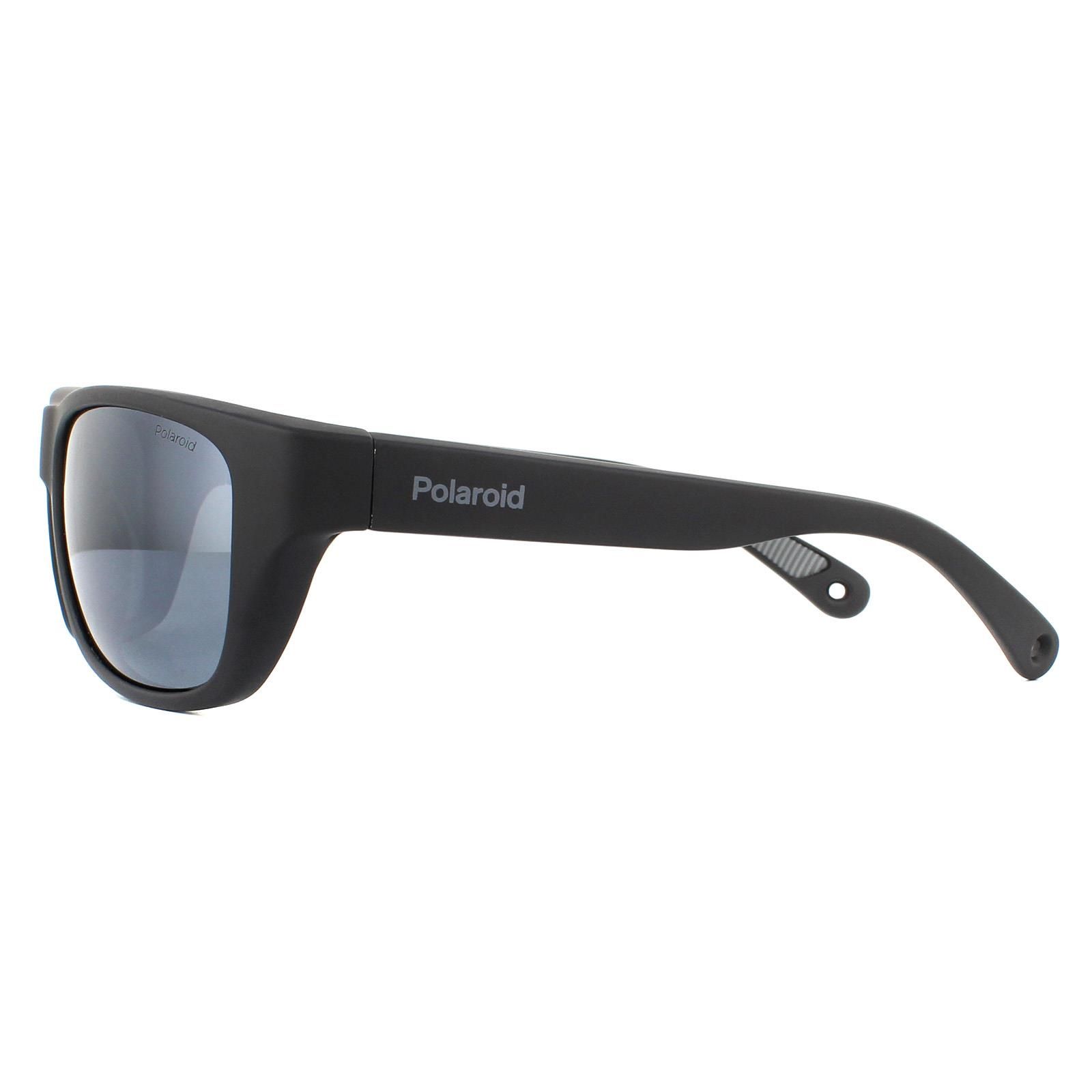Polaroid Sport Sunglasses PLD 7030/S BSC EX Black Silver Grey Silver Mirror Polarized are a sports style with a strap to hold the sunglasses in place. The lightweight plastic frame is comfortable for long wear and polarized lenses help to reduce glare and protect the eyes.
