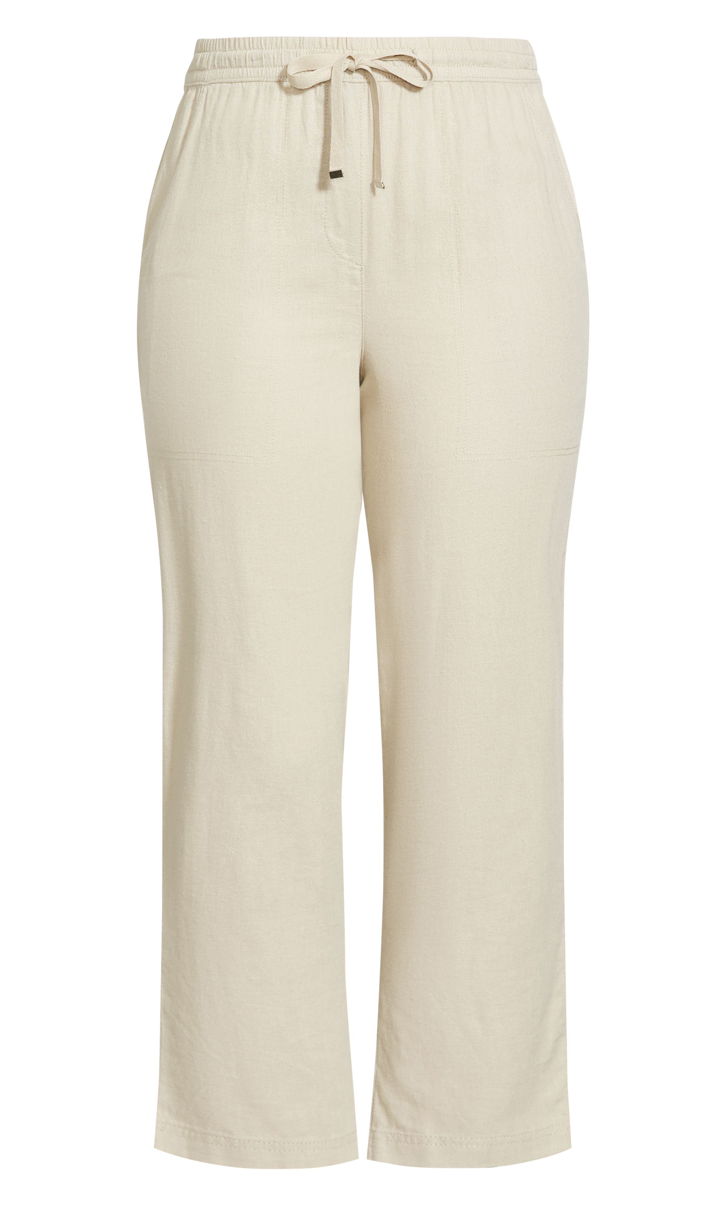 Look the part this summer in our staple Linen Blend Jogger, offering a versatile stone colourway. Combining a quality linen blend fabrication with elasticated waistband and breezy, relaxed leg, this pair seamlessly marries everyday comfort with fashion-forward style. Key Features Include: - Elasticated waist with drawstring - Linen blend fabrication - Relaxed leg - Unlined - Pull up style - Full length Tuck in a satin cami, finishing with strappy sandals and a cross body bag.