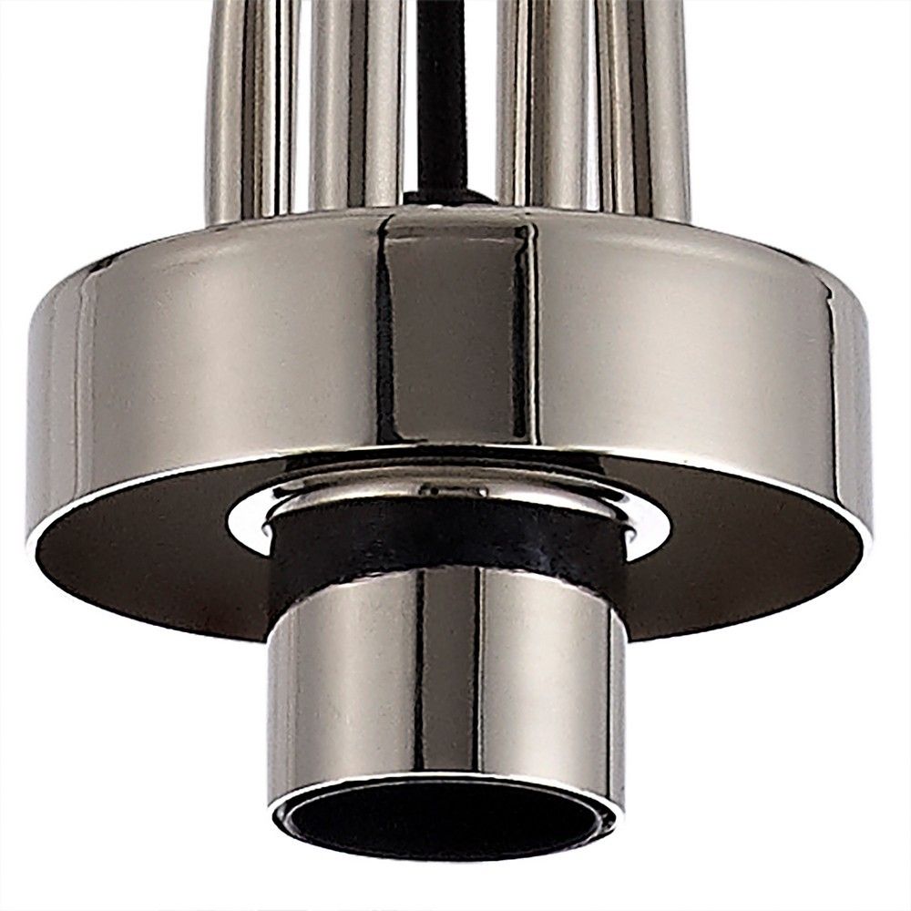 Finish: Smoked, Polished Nickel | Shade Finish: Smoked | IP Rating: IP20 | Min Height (cm): 67 | Max Height (cm): 218 | Diameter (cm): 16 | No. of Lights: 1 | Lamp Type: E27 | Dimmable: Yes - Dimmable Lamps Required | Wattage (max): 60W | Weight (kg): 1.5kg