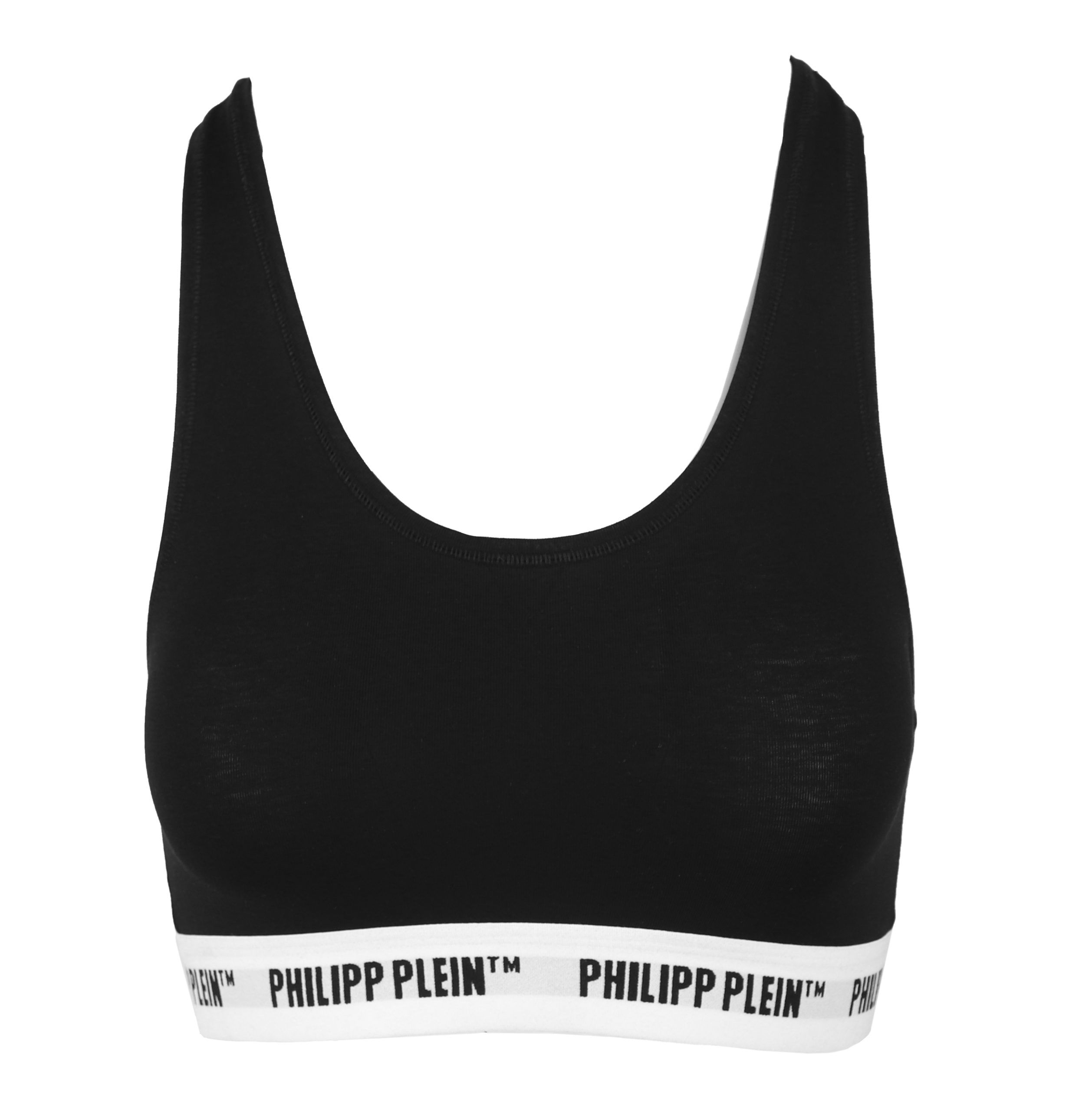Philipp Plein Black Underwear Sports Bra Two Pack