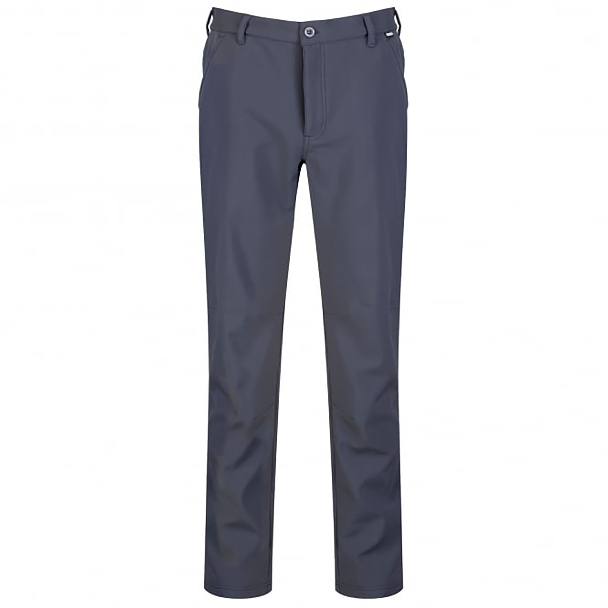 Mens trousers. Lightweight. Durable. Water repellent. Wind resistant. Part elasticated waist. Multiple pockets. Fabric: 96% Polyester, 4% Elastane. Regatta Mens sizing (waist approx): 26in/66cm, 28in/71cm, 30in/76cm, 32in/81cm, 33in/84cm, 34in/86.5cm, 36in/91.5cm, 38in/96.5cm, 40in/101.5cm, 42in/106.5cm, 44in/111.5cm, 46in/117cm, 48in/122cm, 50in/127cm. Leg length: S - 30ins, R - 32ins, L - 34ins.