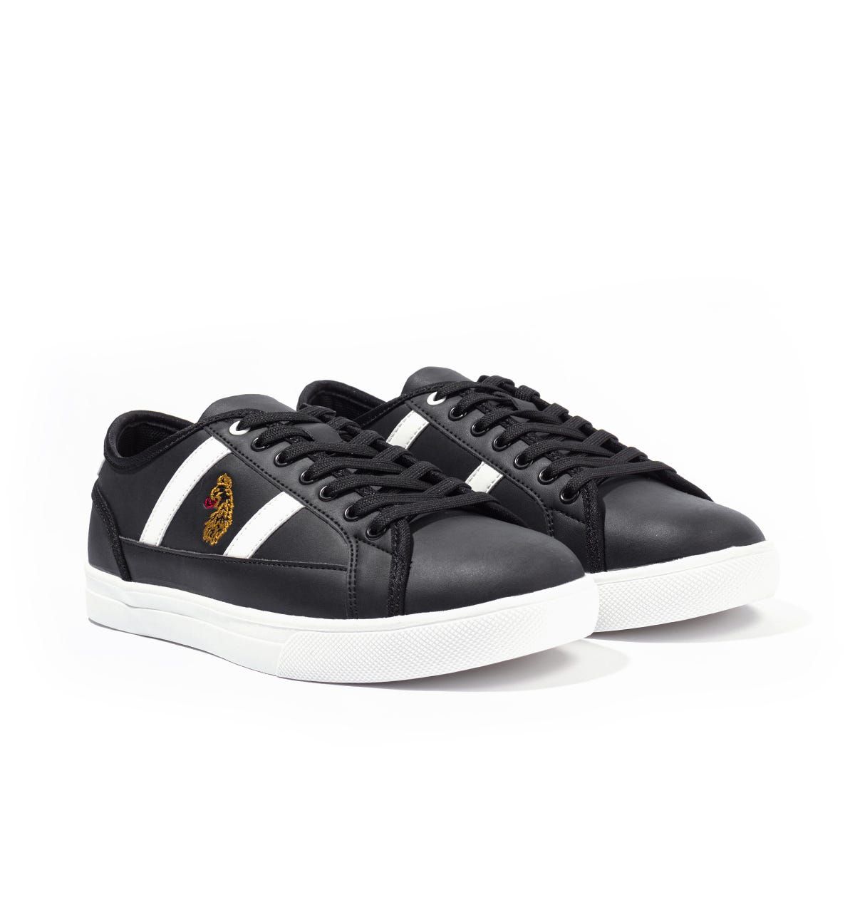 luke 1977 black trainers