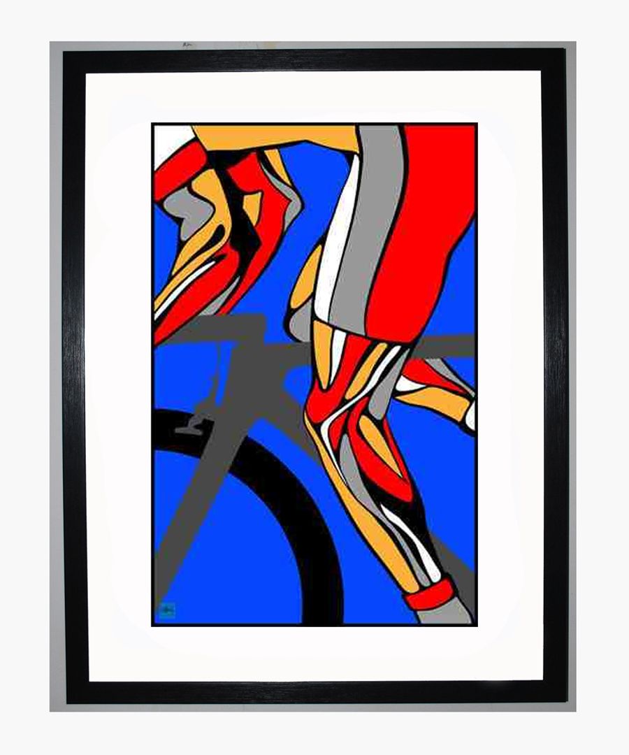 Legs framed print