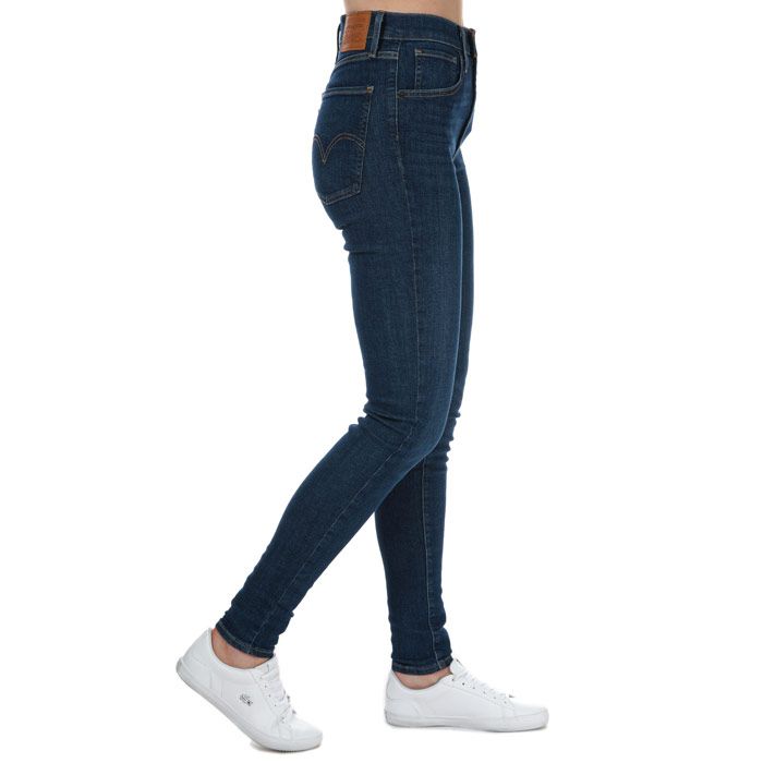 Women's Levis Mile High Super Skinny Jeans in Denim