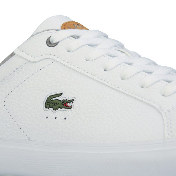 Men's Lacoste Powercourt 0520 Trainers in White