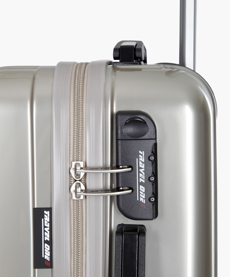 Rodriguez beige cabin suitcase