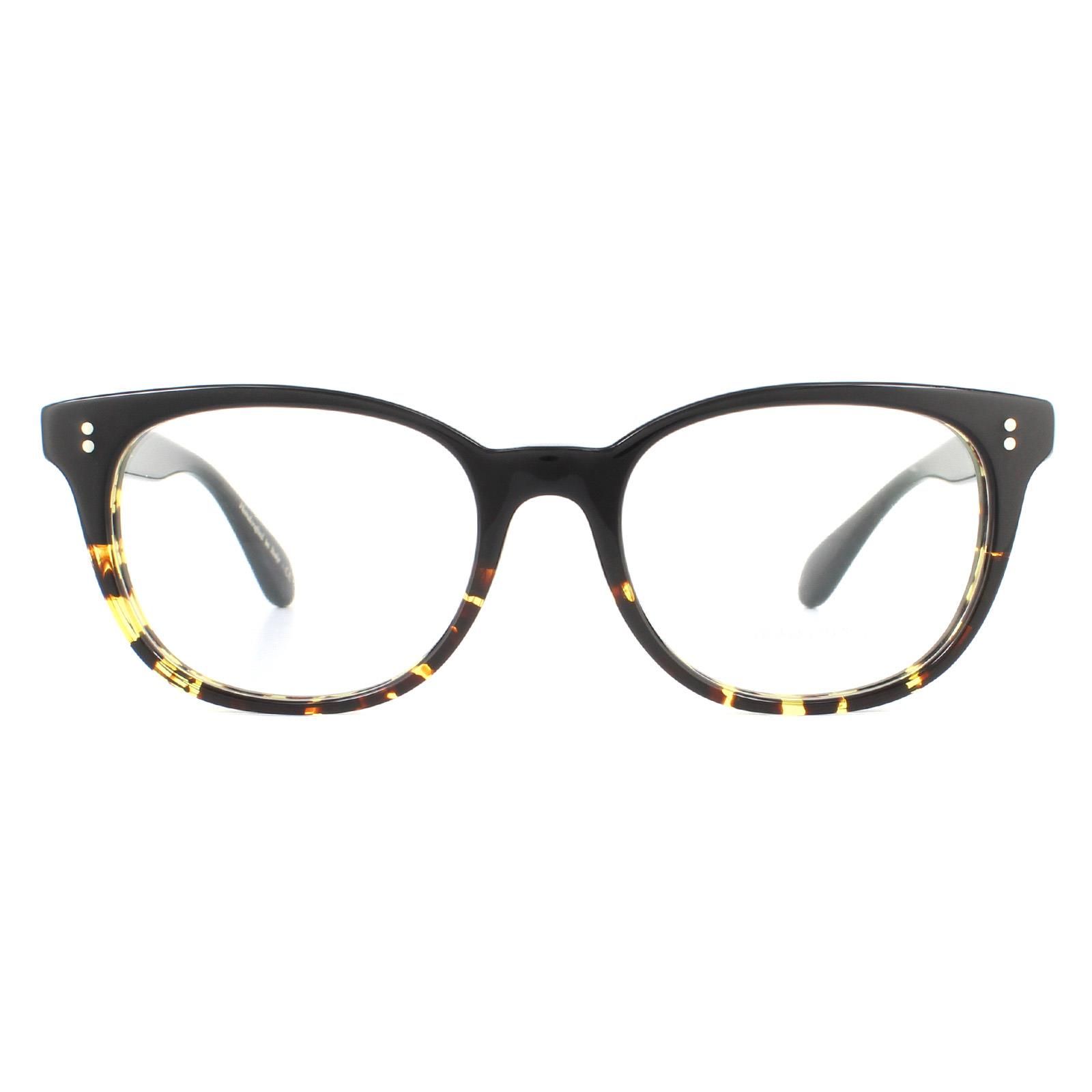 Oliver Peoples Square Black DTBK Gradient Womens Glasses Frames