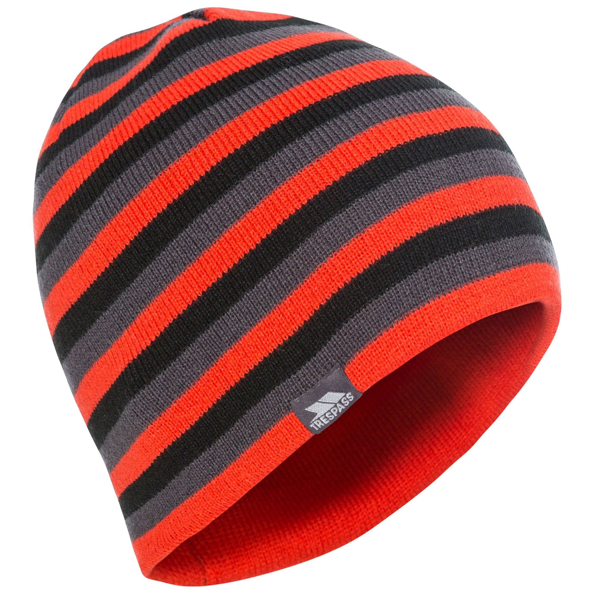 The Coaker men`s knitted beanie will allow you to add a little colour to your day as well as stay warm when running errands during the winter months. Reversible. Material: 100% knitted acrylic.